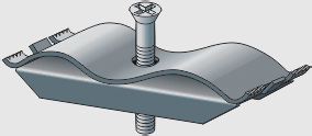Крепёж ЛВ-Б-10.4.3,5-ОС к лотку водоотводному бетонному и полимерпесчаному, 