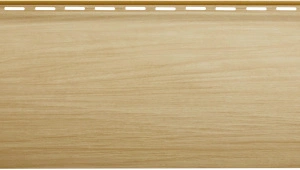 БЛОКХАУС Виниловый сайдинг | Люкс, Бук ВН-01 3100х200мм