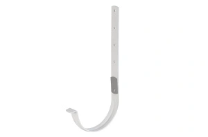 Кронштейн желоба, Металл, серия Элит, цвет Белый