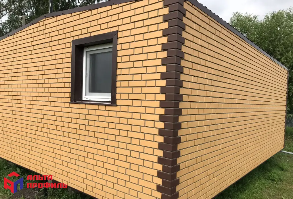 ПАНЕЛЬ КИРПИЧ КЛИНКЕРНЫЙ, ЦВЕТ ЖЕЛТЫЙ