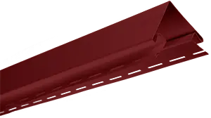 Планка "наружный угол", 3м, цвет Красный