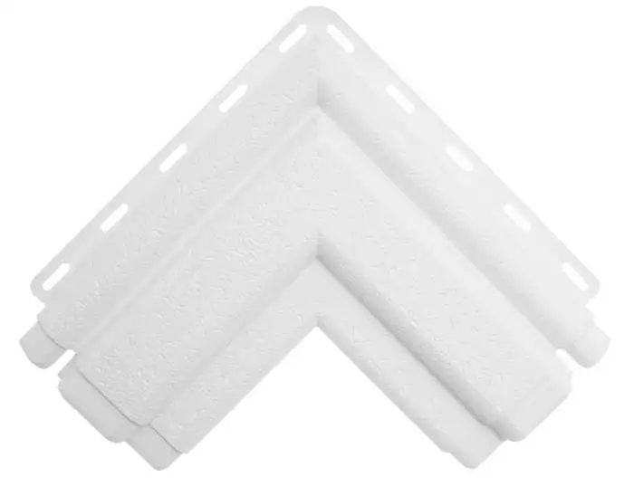 Угол наличника "Классик" белоснежный, 0,32 х 0,32м