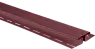 Планка "соединительная", 3м, цвет Гранатовый